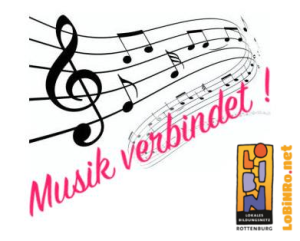 Musik verbindet mit LoBiN Logo